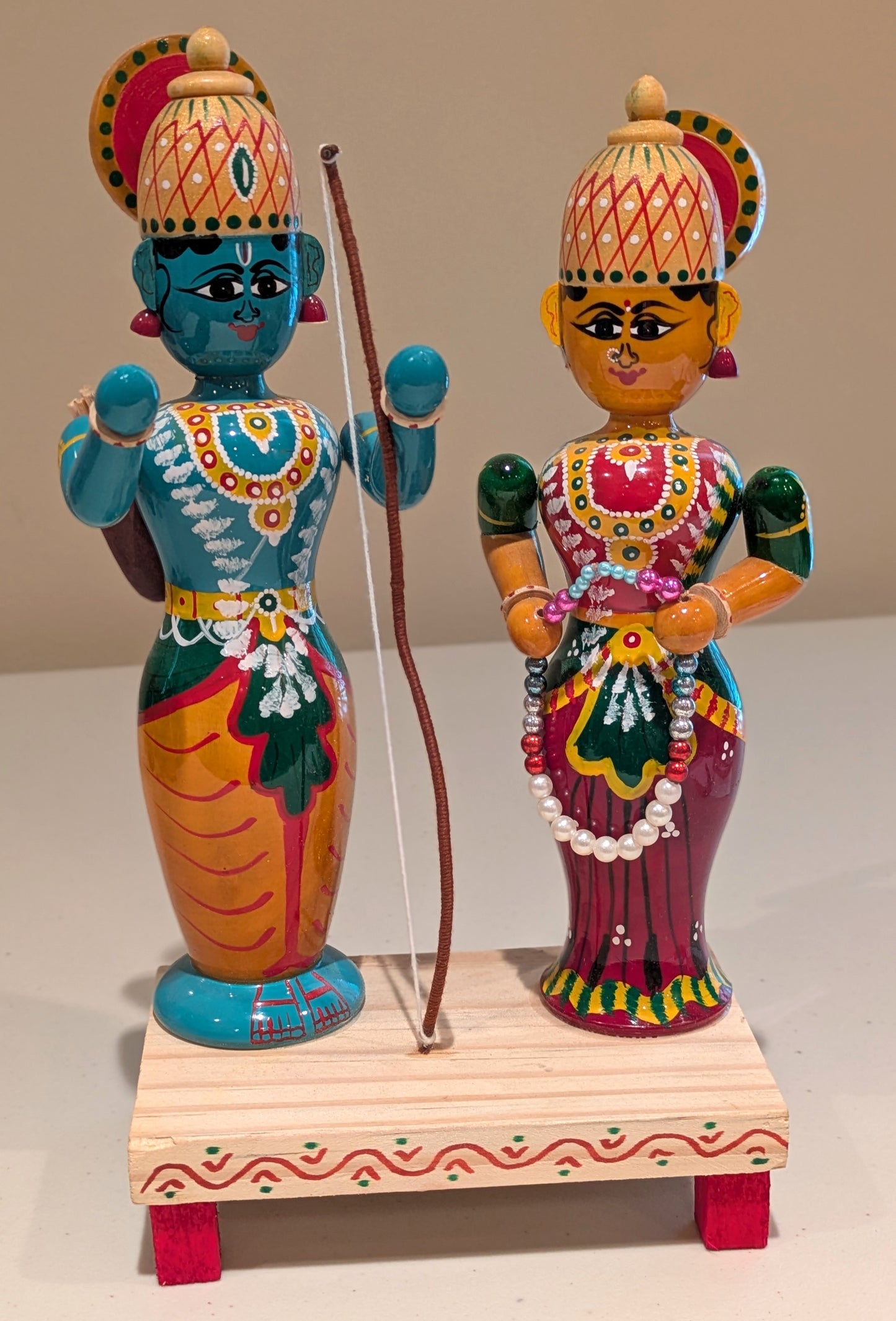 Sita Parinayam (Sita getting ready to marry Ram)