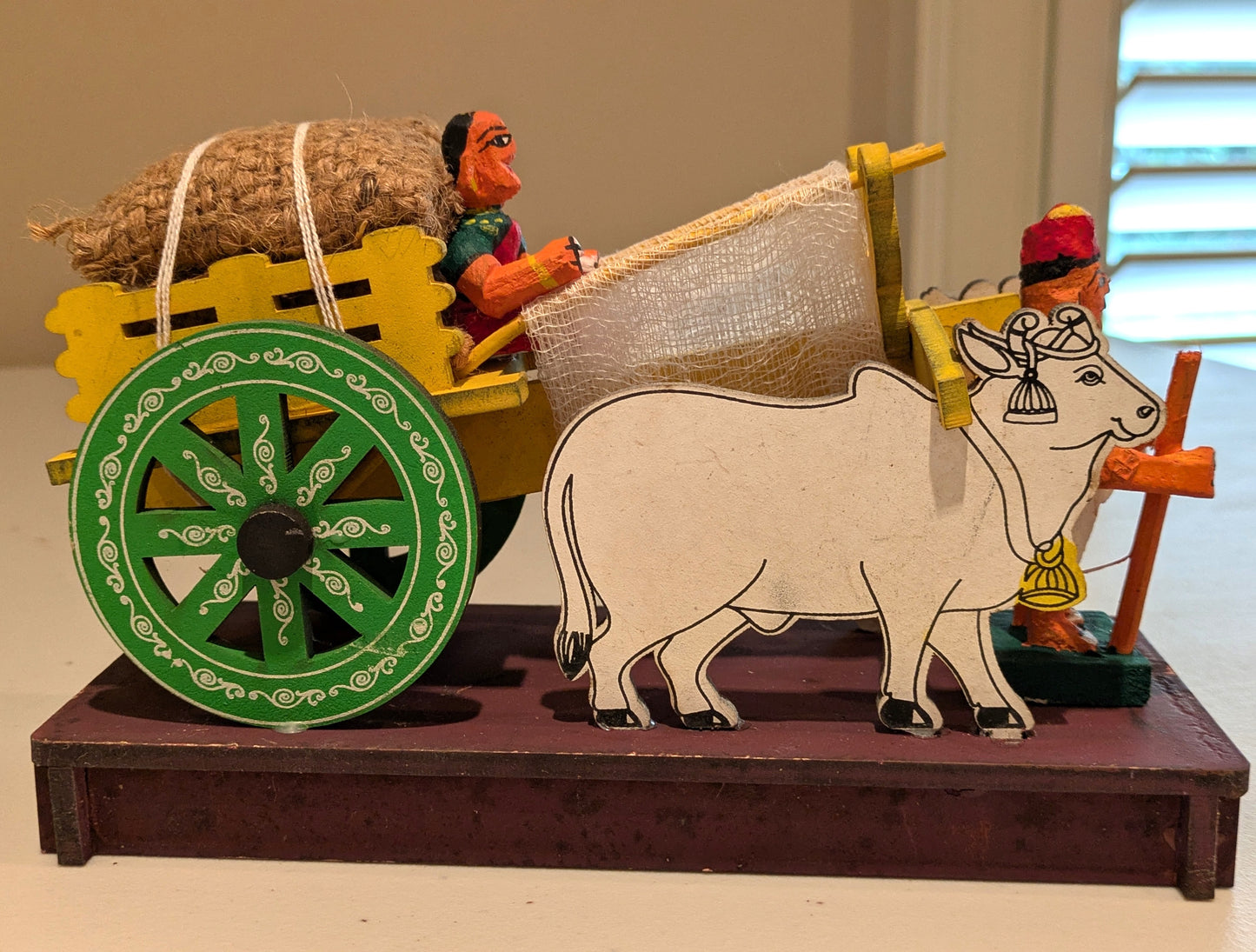 Bullock Cart Cutout Style