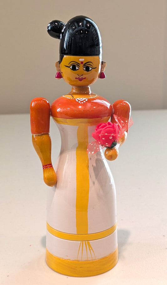 Kerala Girl with Flower