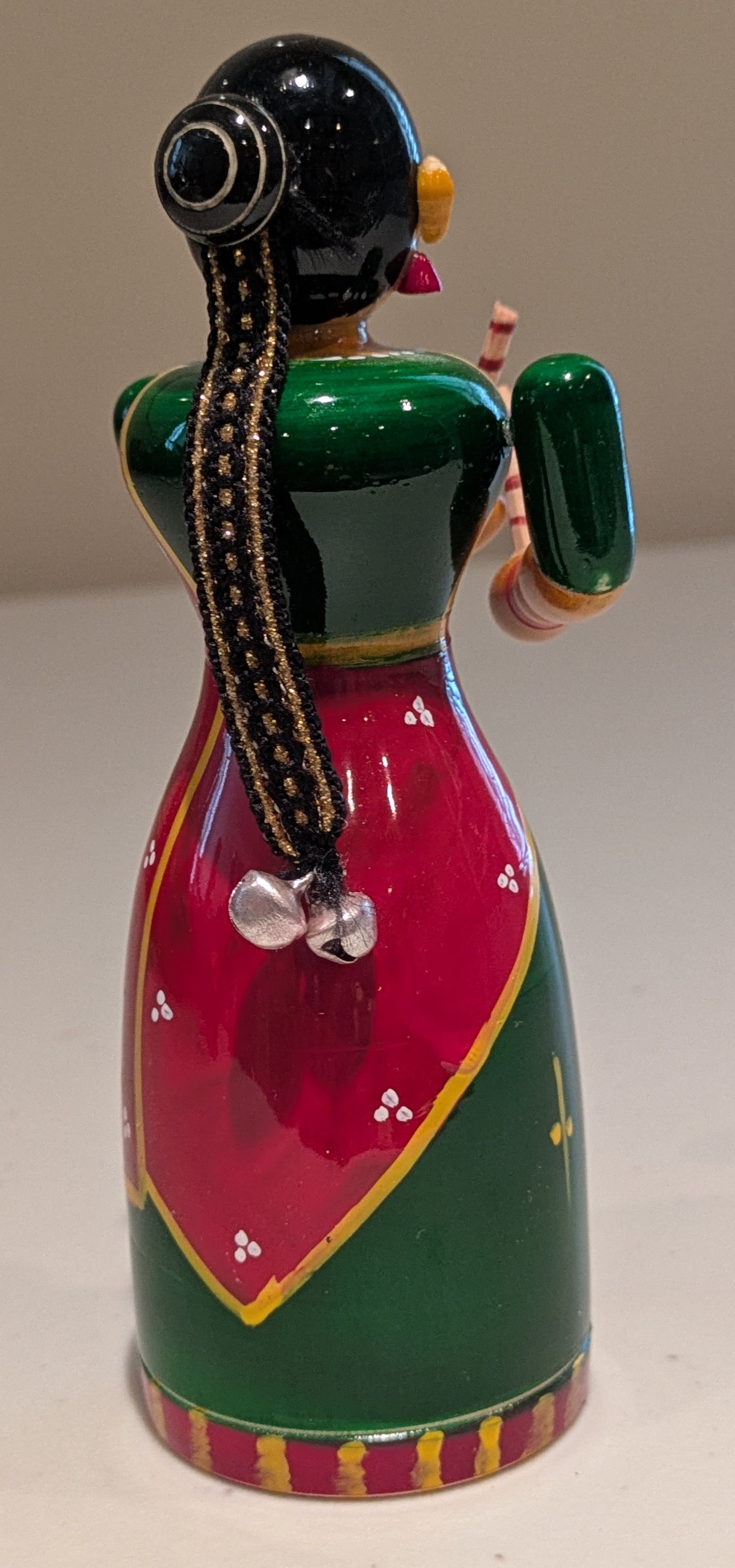 Girl with Kolatam (Dandiya) Sticks