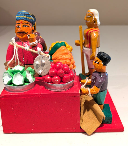 Rustic Market Scene