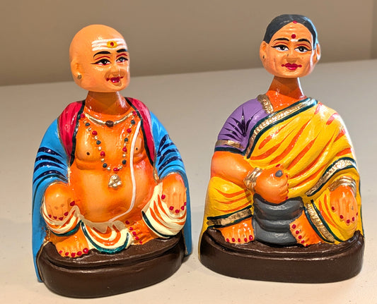 Thatha-Naani Seated Couple