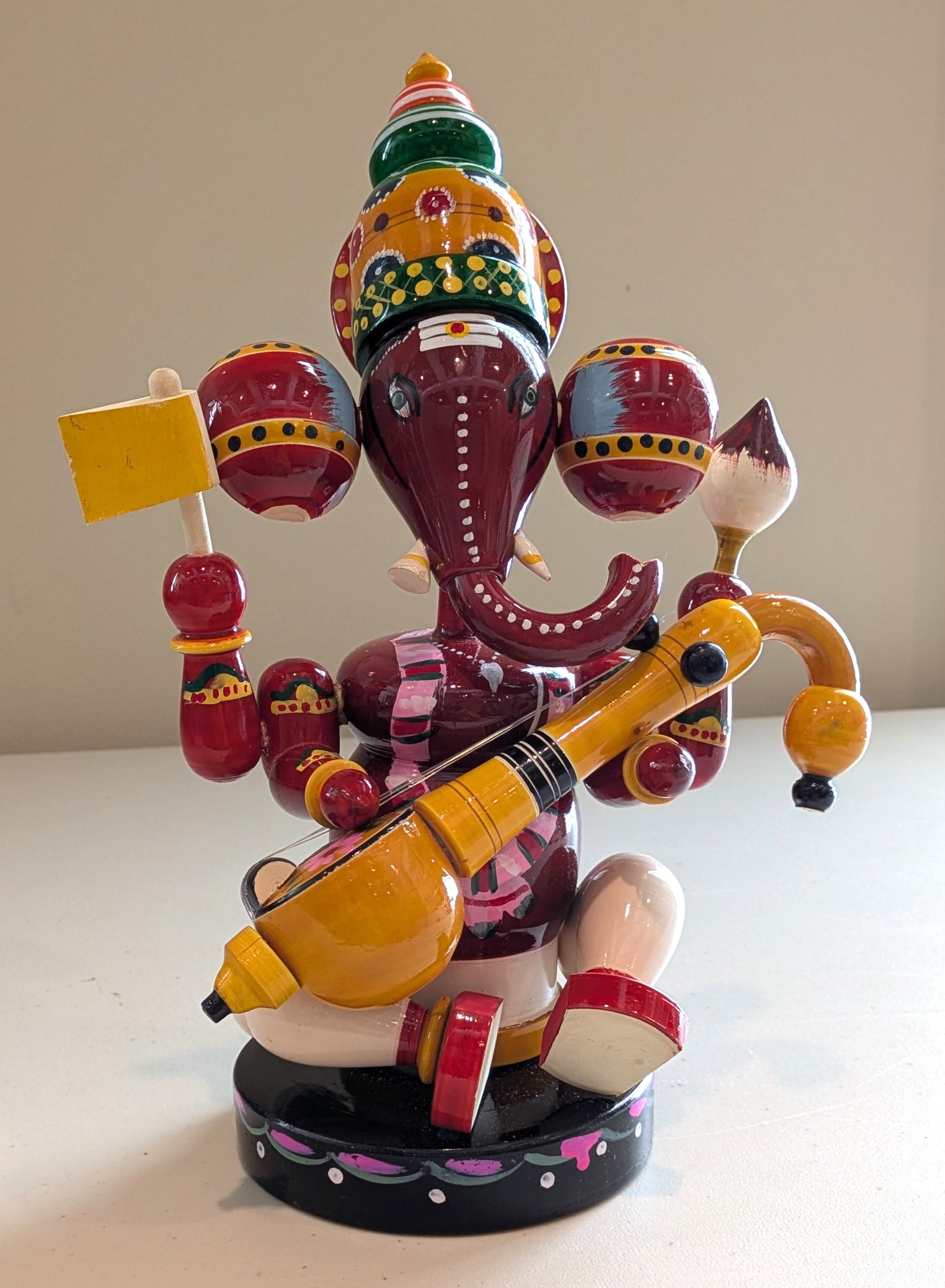 Musical Ganesha with Veena