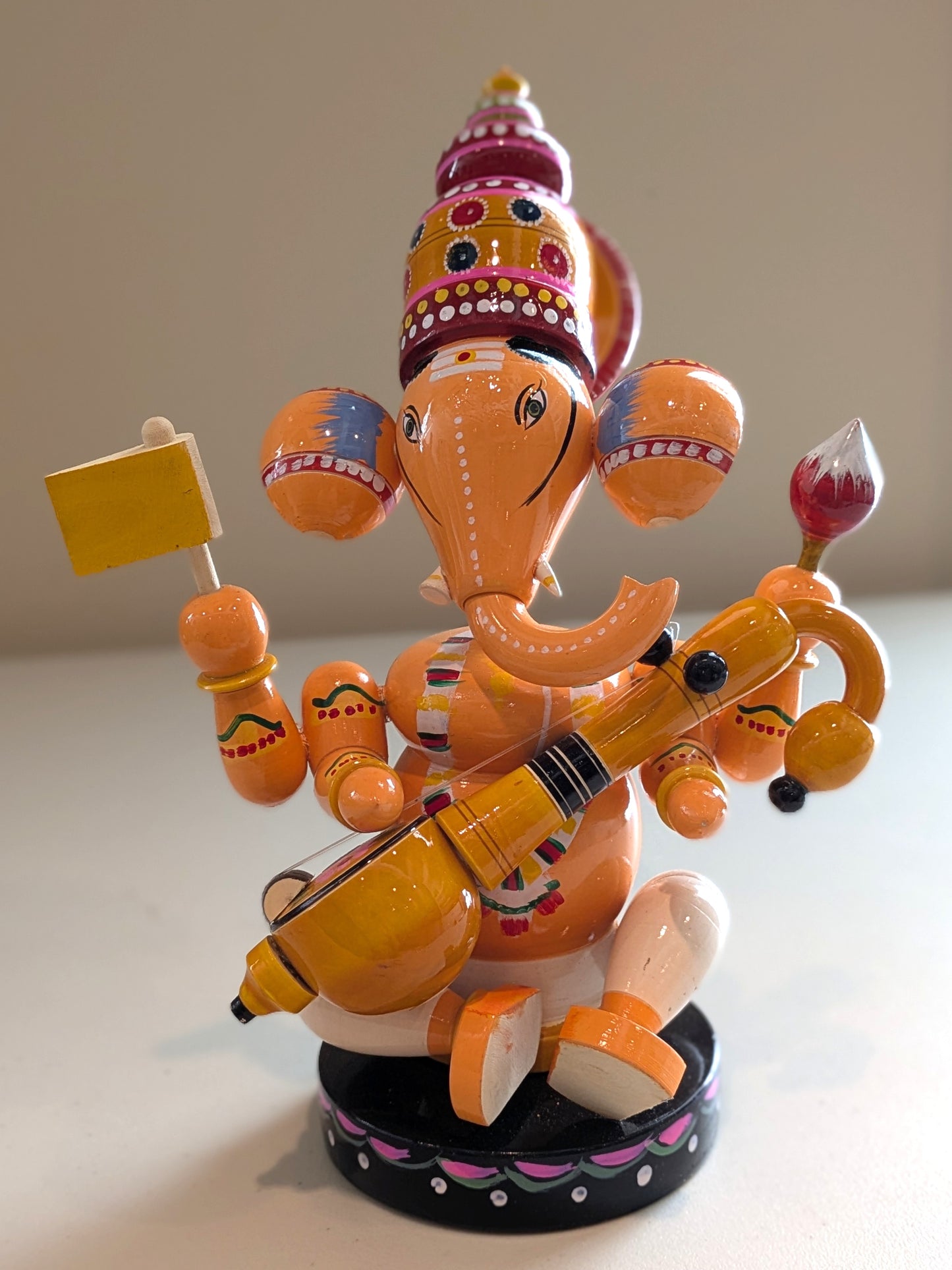 Musical Ganesha with Veena