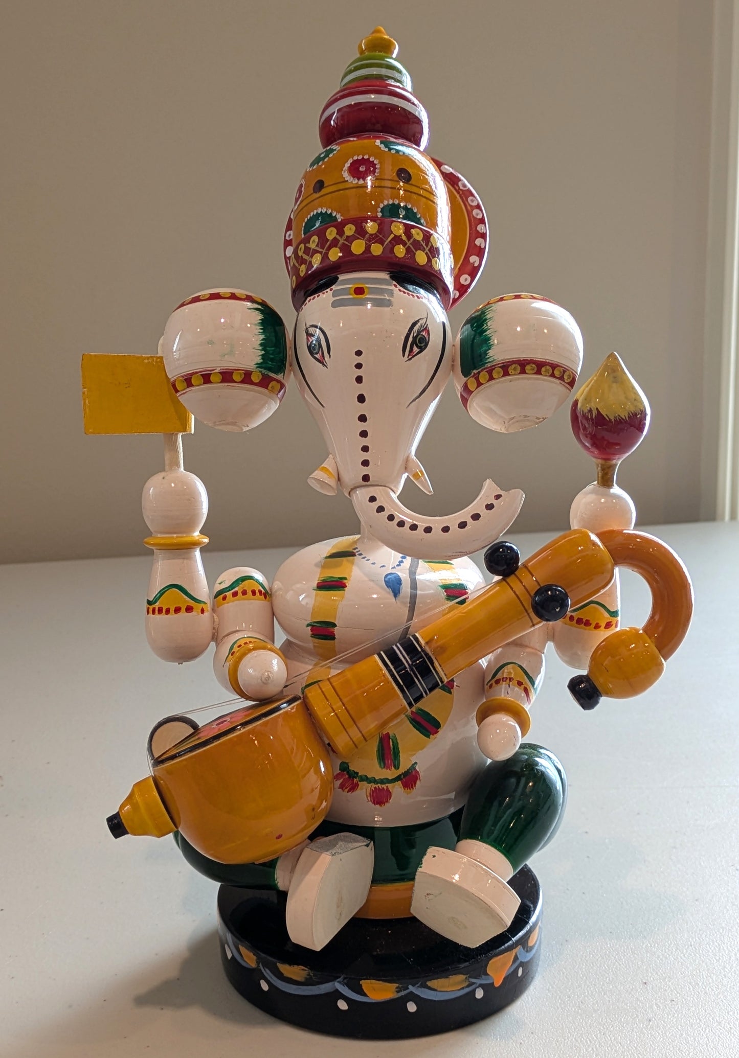 Musical Ganesha with Veena