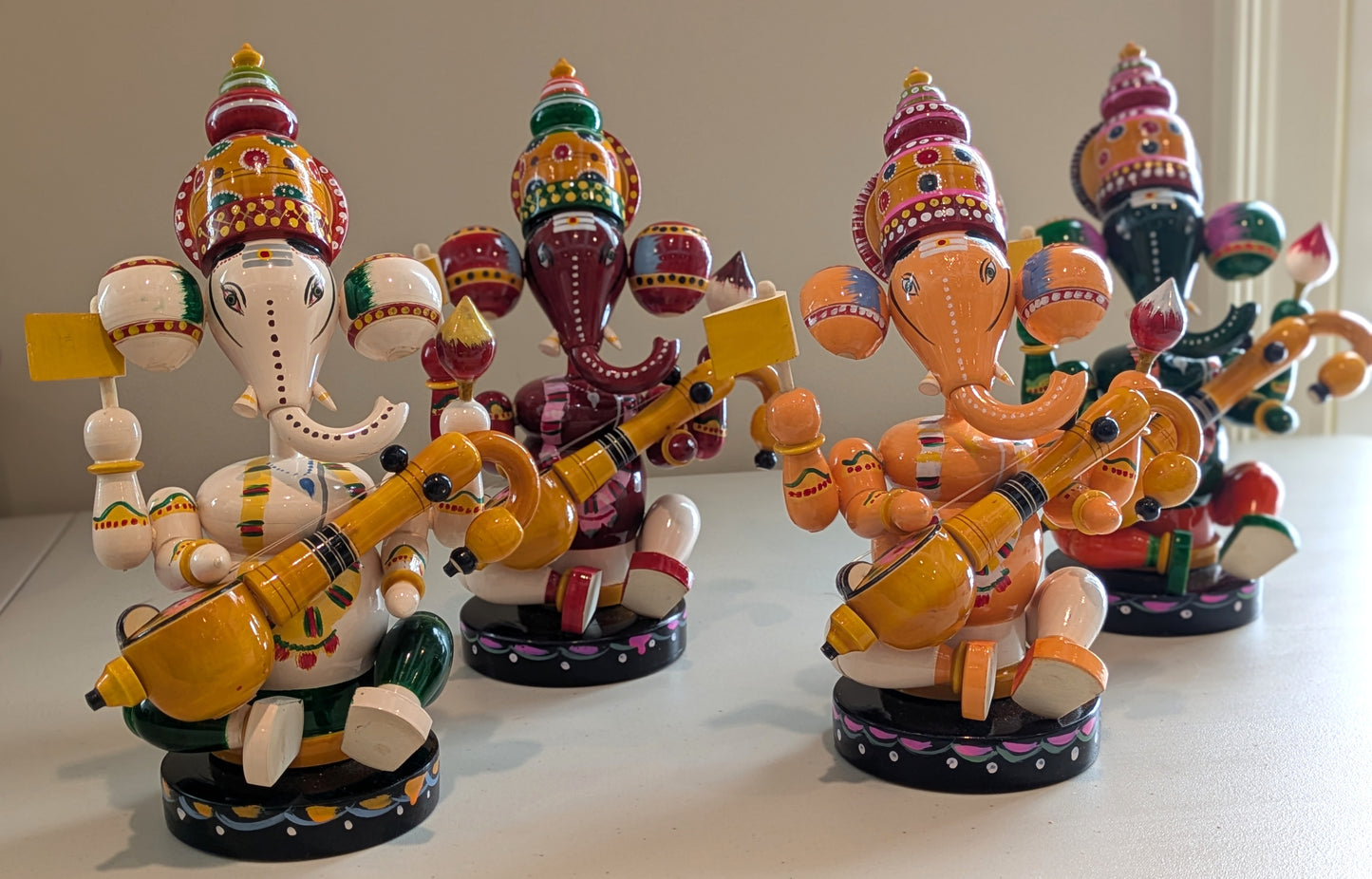 Musical Ganesha with Veena