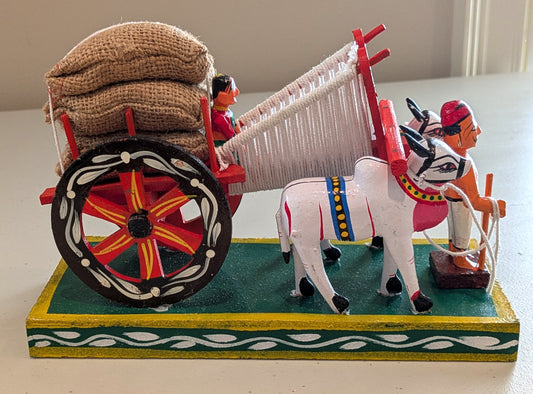 Bullock Cart with Loaded Crop (Large)