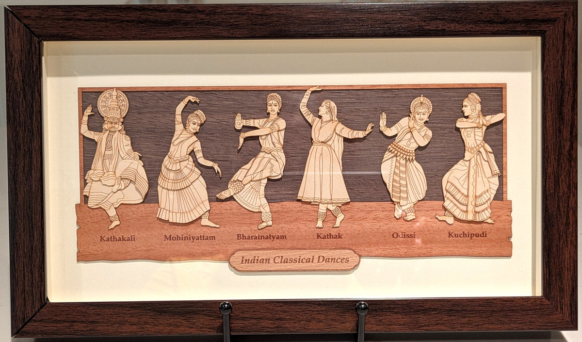 Indian Classical Dances — Wood Inlay Art